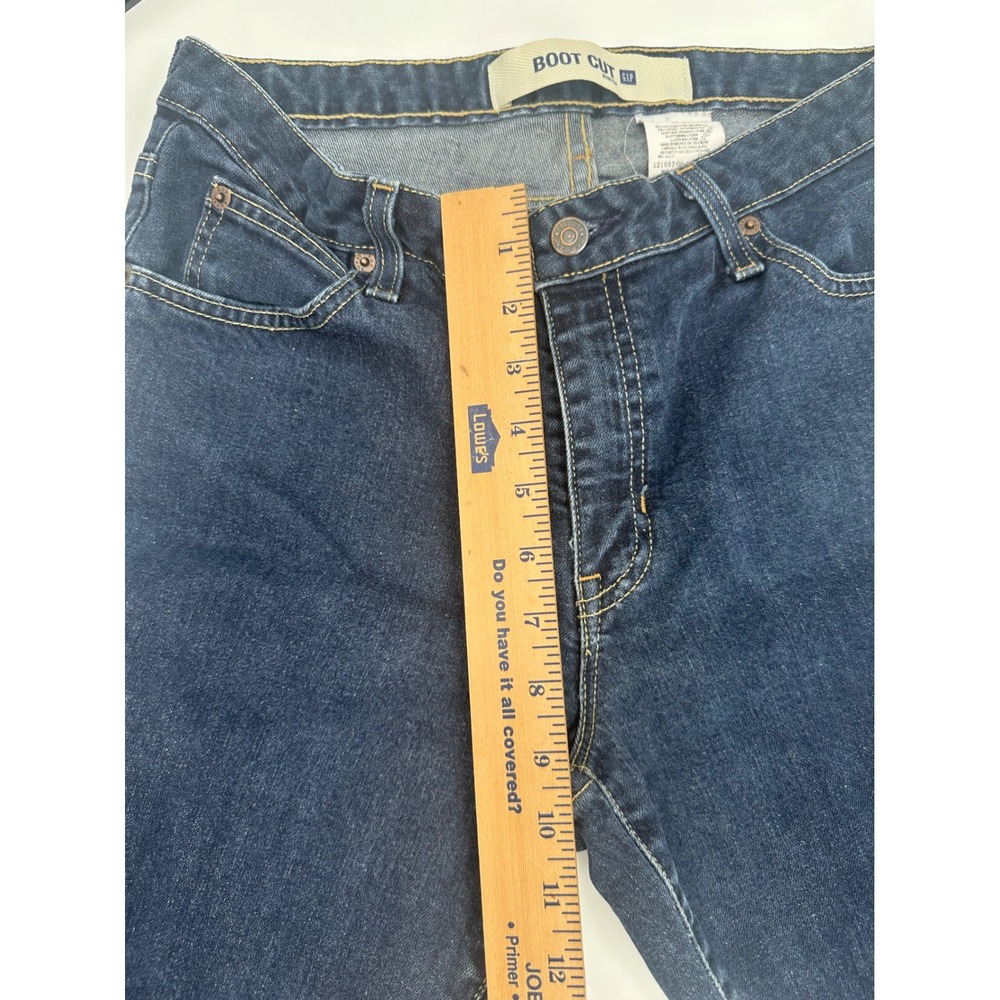 Vintage Gap Bootcut Jeans Womens 10 Reg Dark Wash Stretch Denim Y2K 121557 1234 - Picture 5 of 8